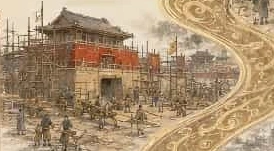 原作中营建与修缮的场景