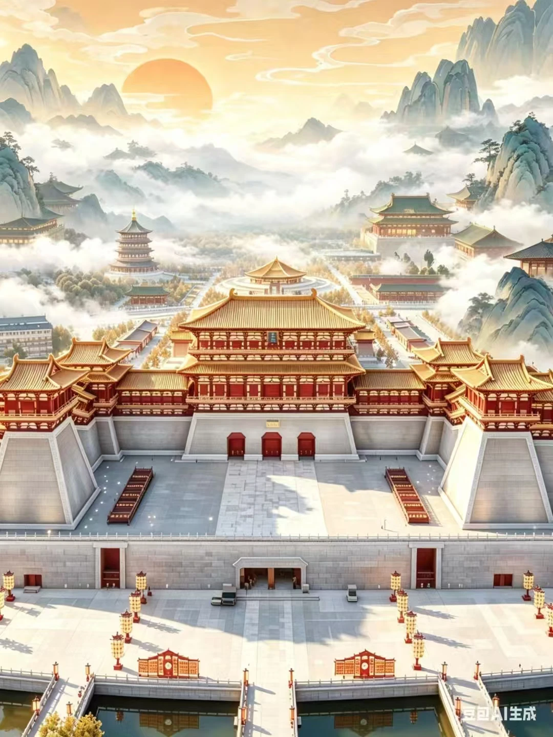应天门与洛阳城