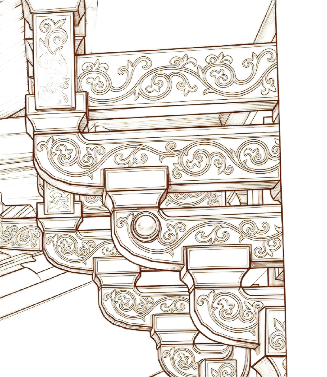 原作石刻图案